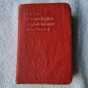 English-German Collins Dictionary  1953